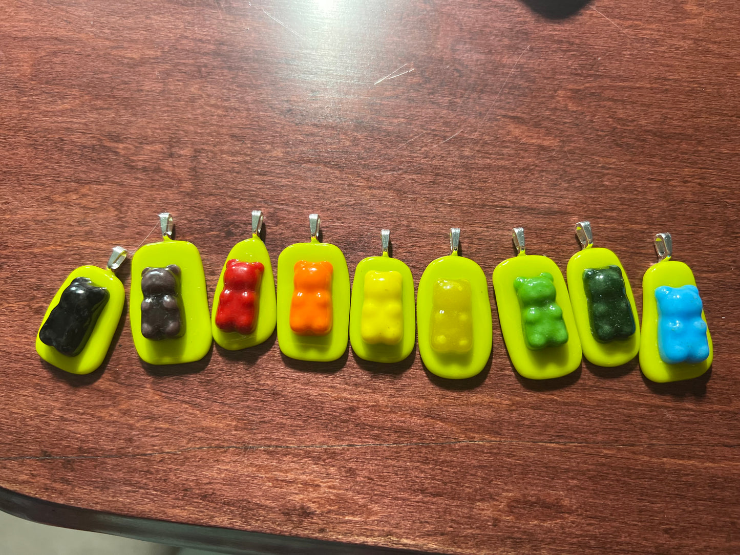 Gummy bear pendant