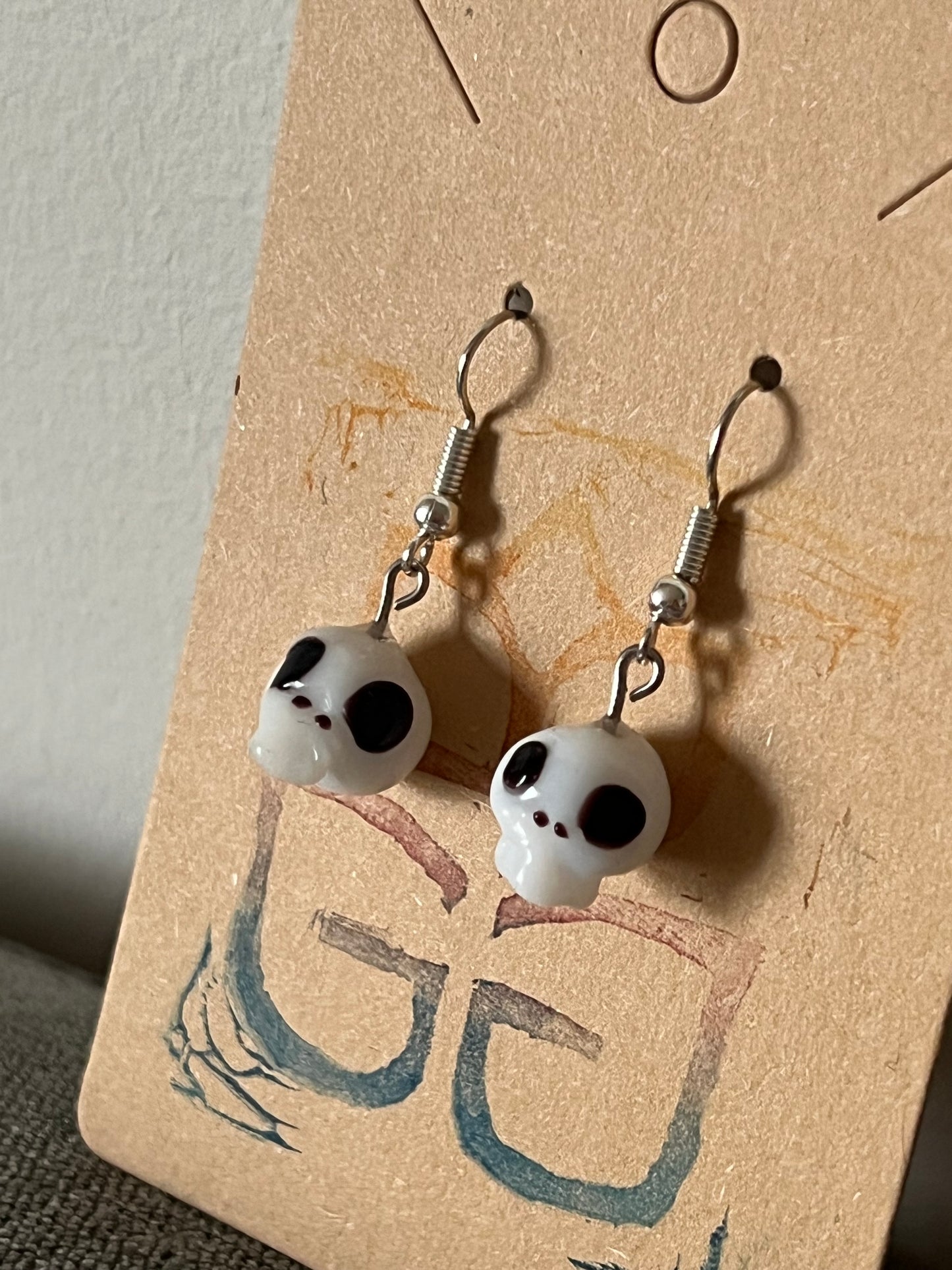 Skull earrings