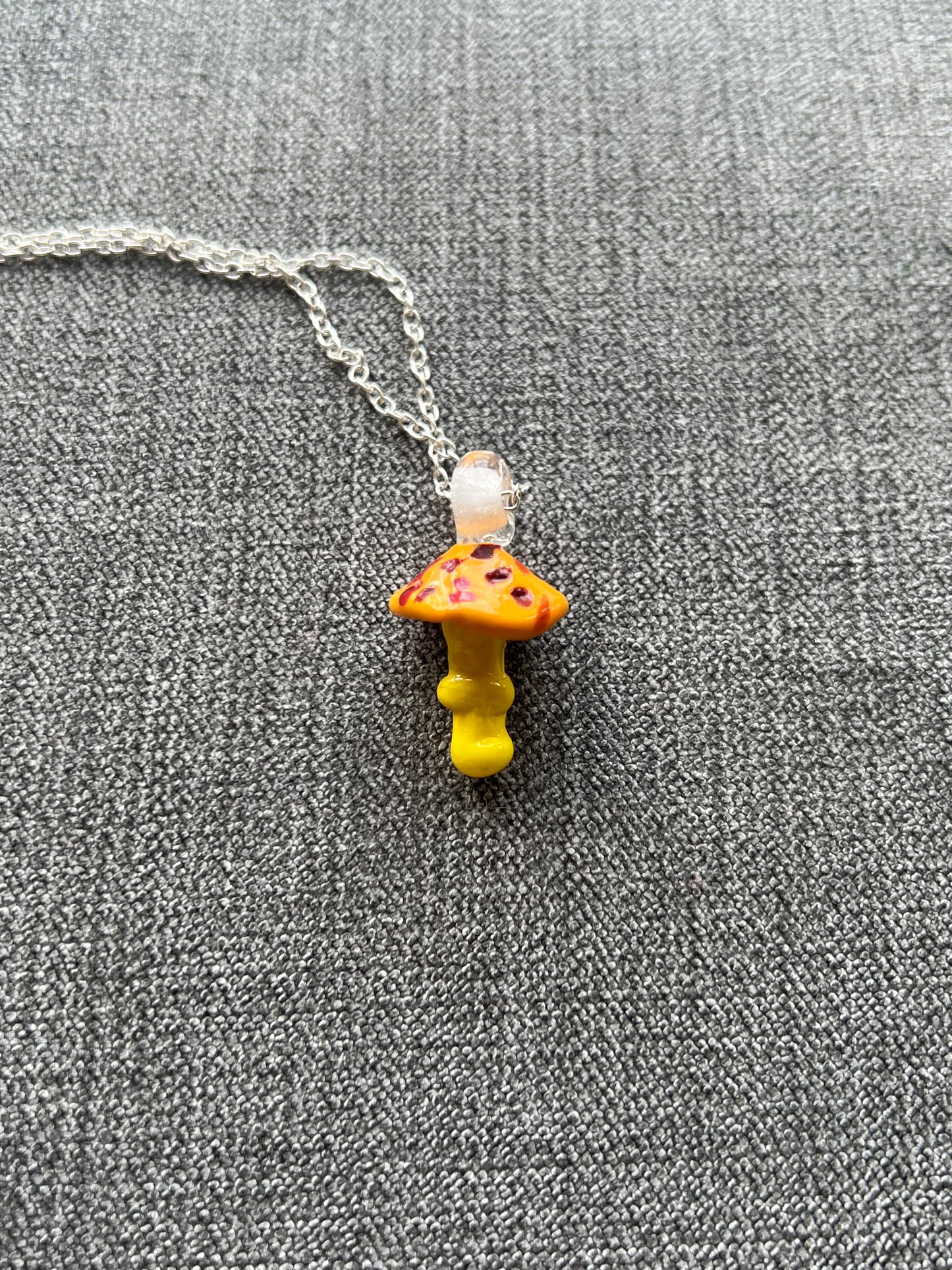 Mushroom Necklace