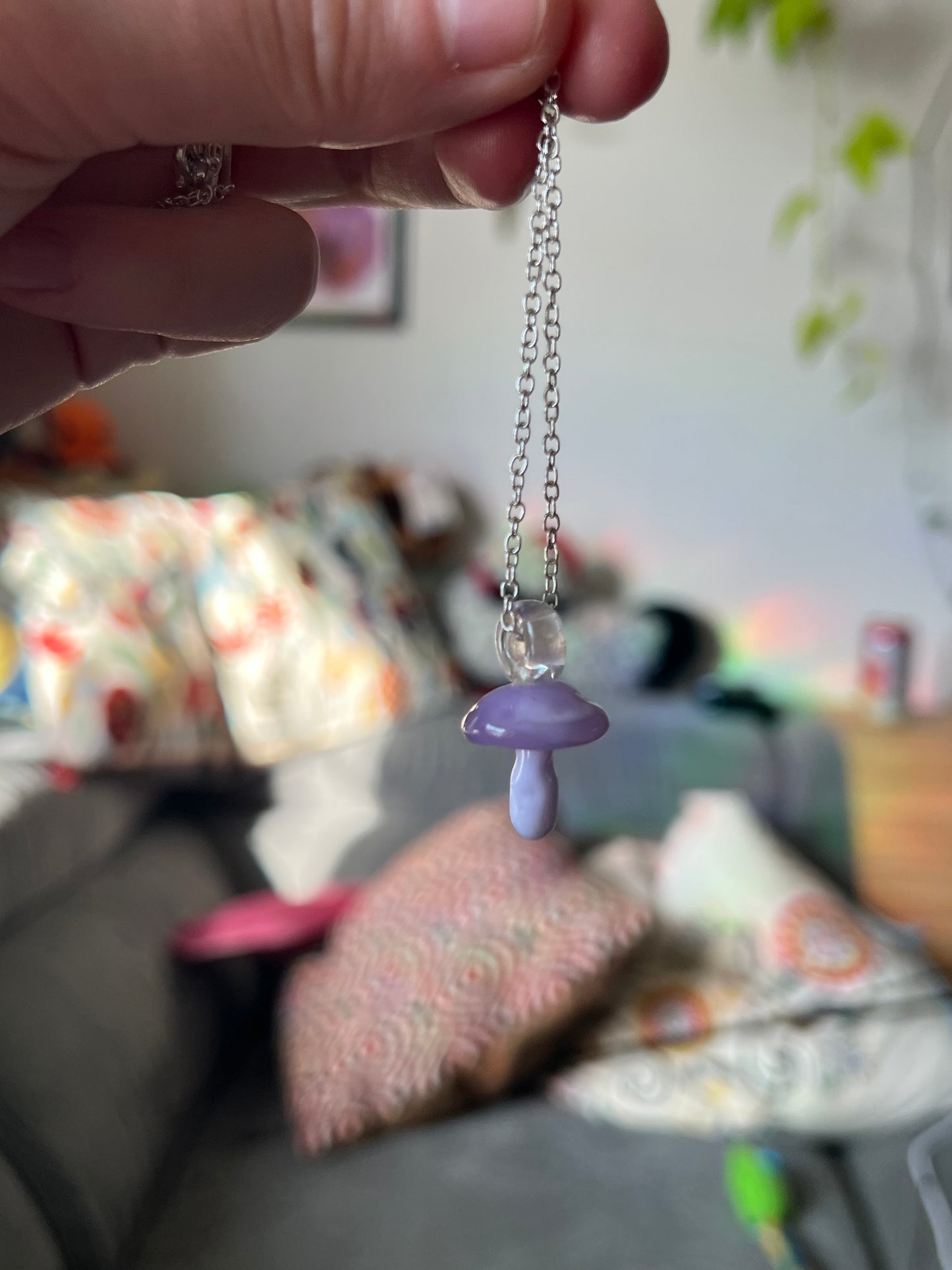 Mushroom Necklace