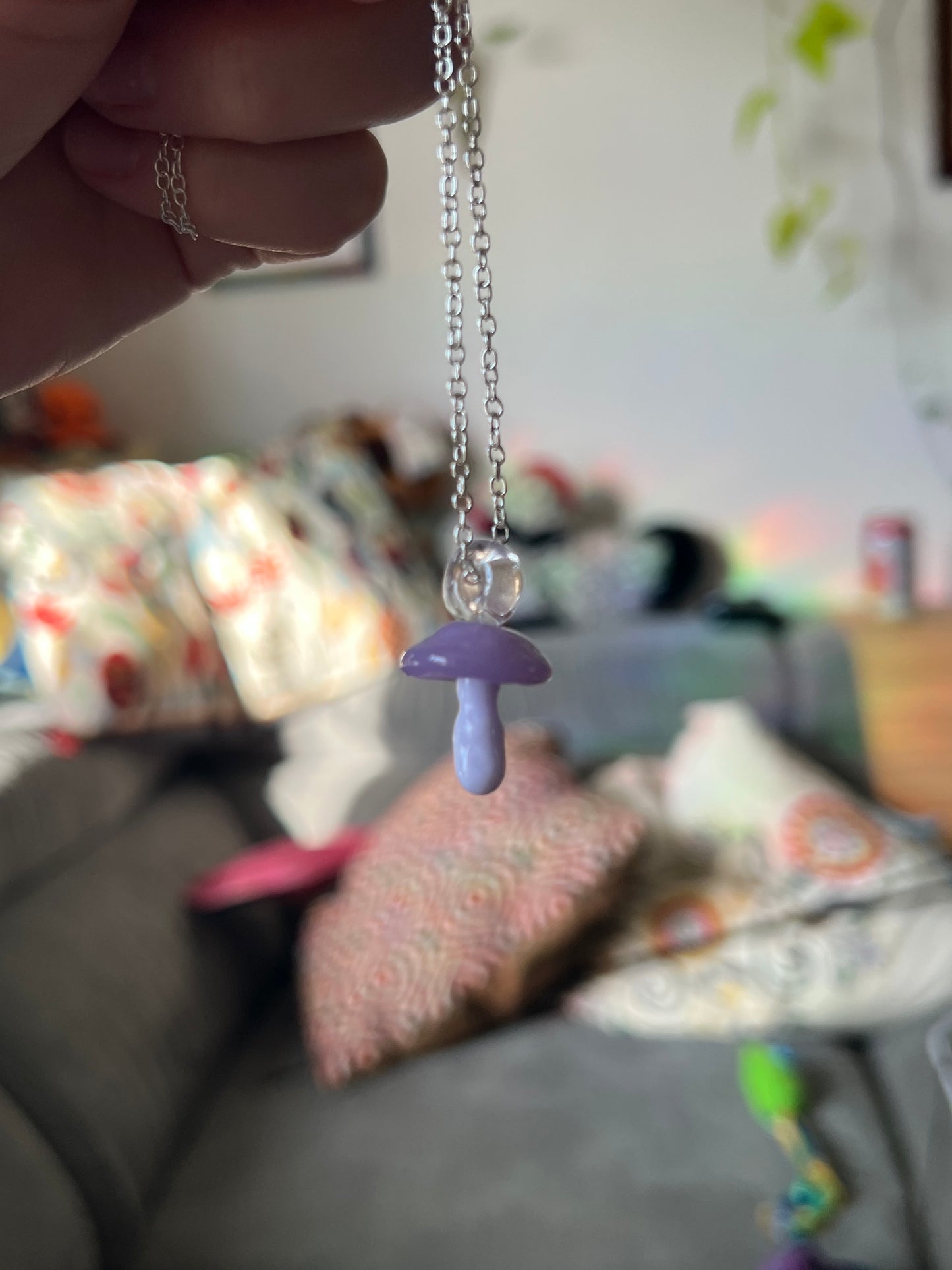 Mushroom Necklace