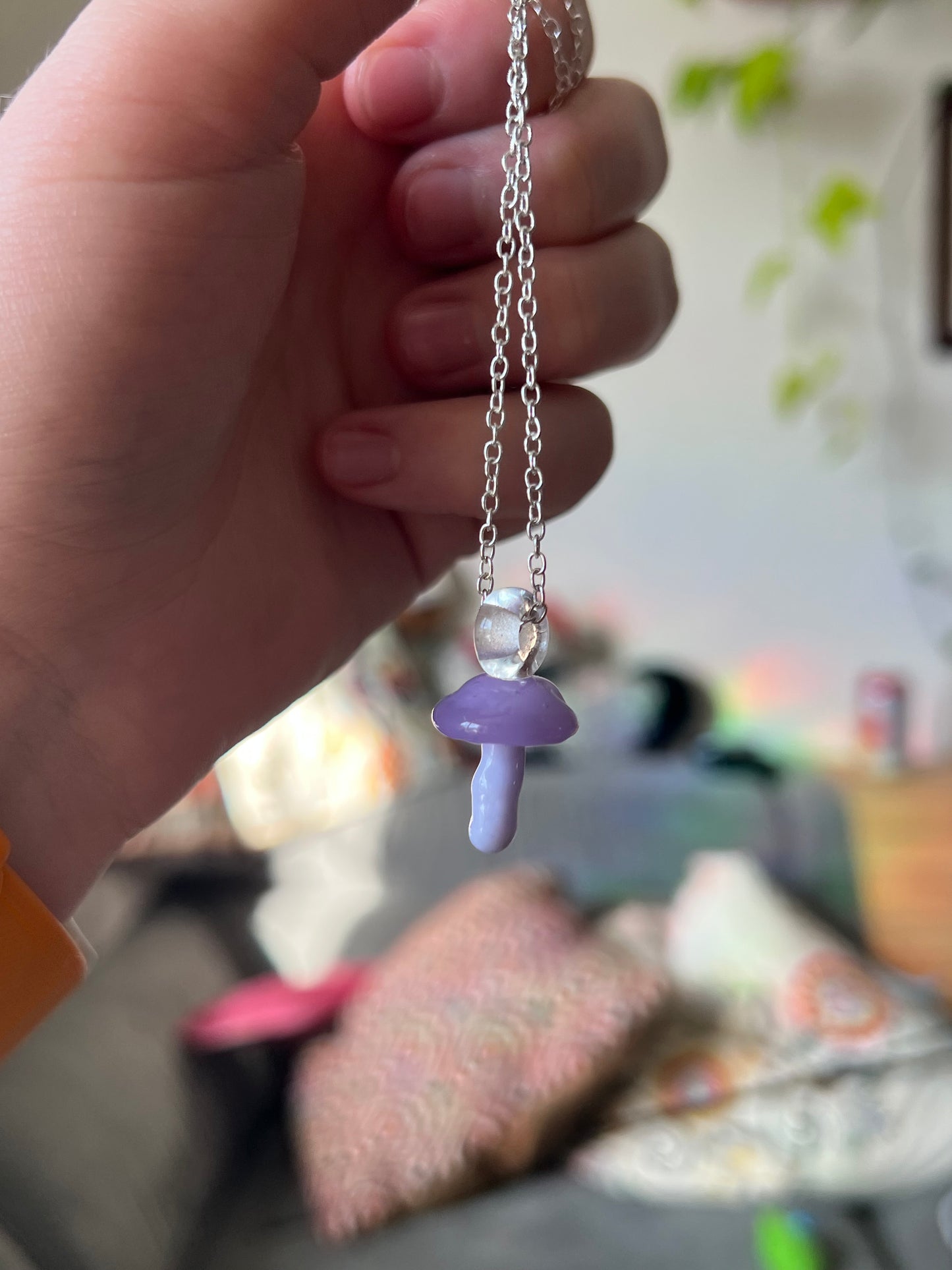 Mushroom Necklace