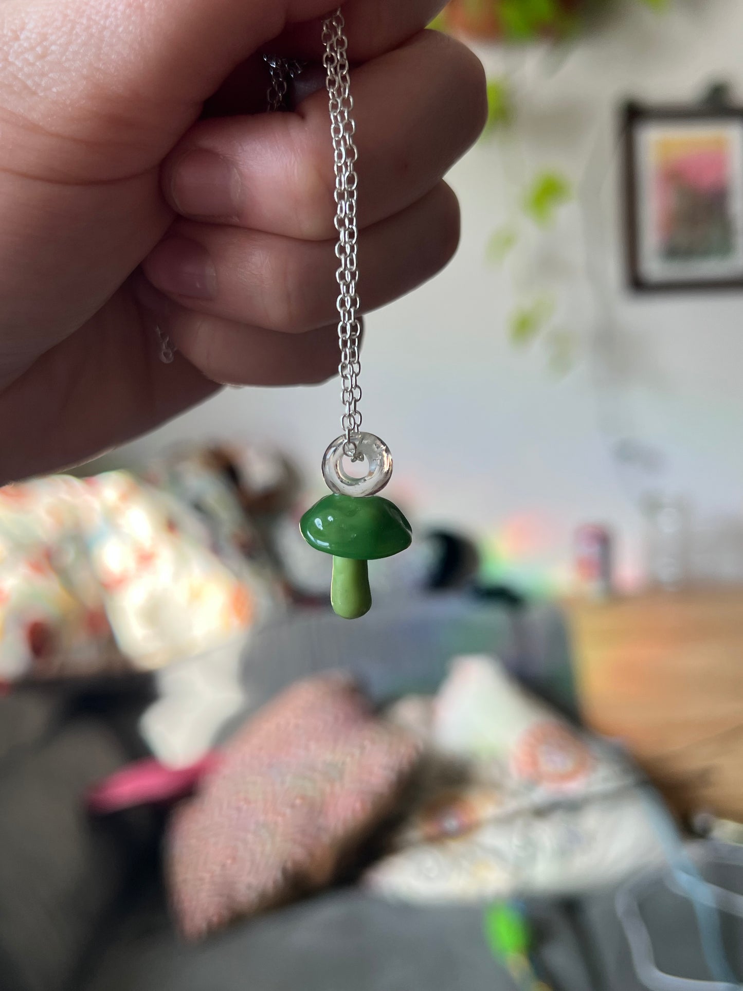 Mushroom Necklace