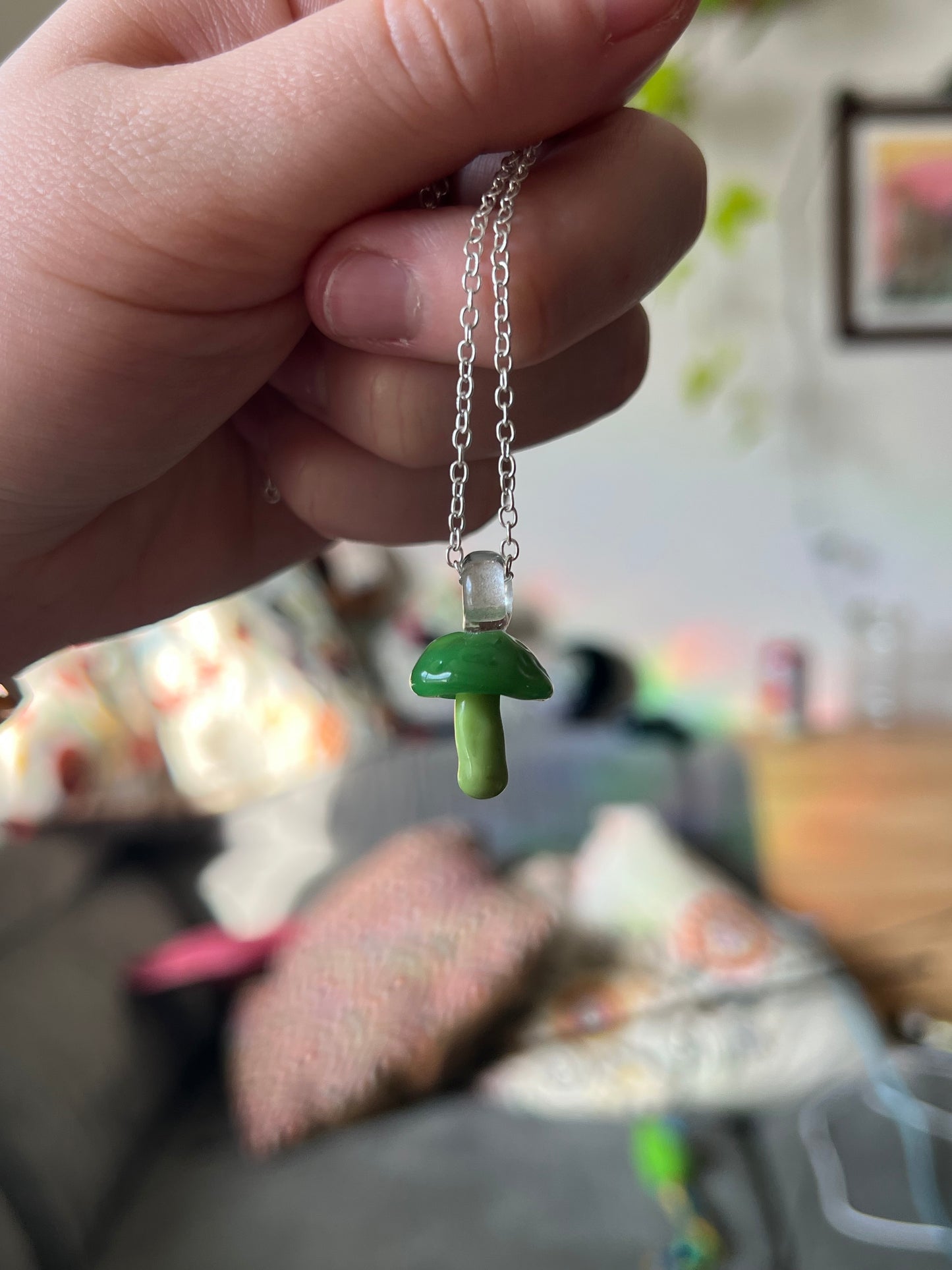 Mushroom Necklace