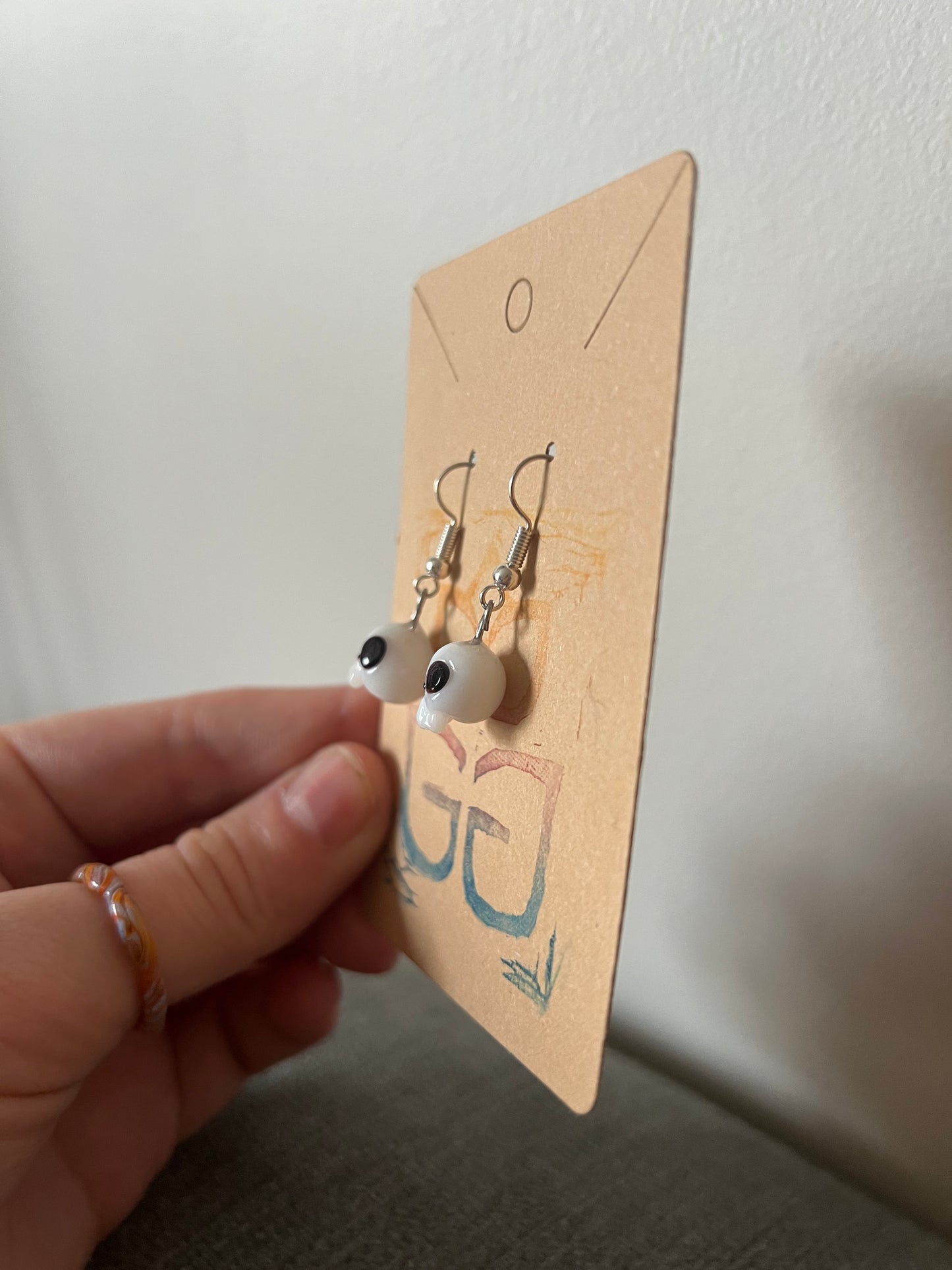 Skull earrings