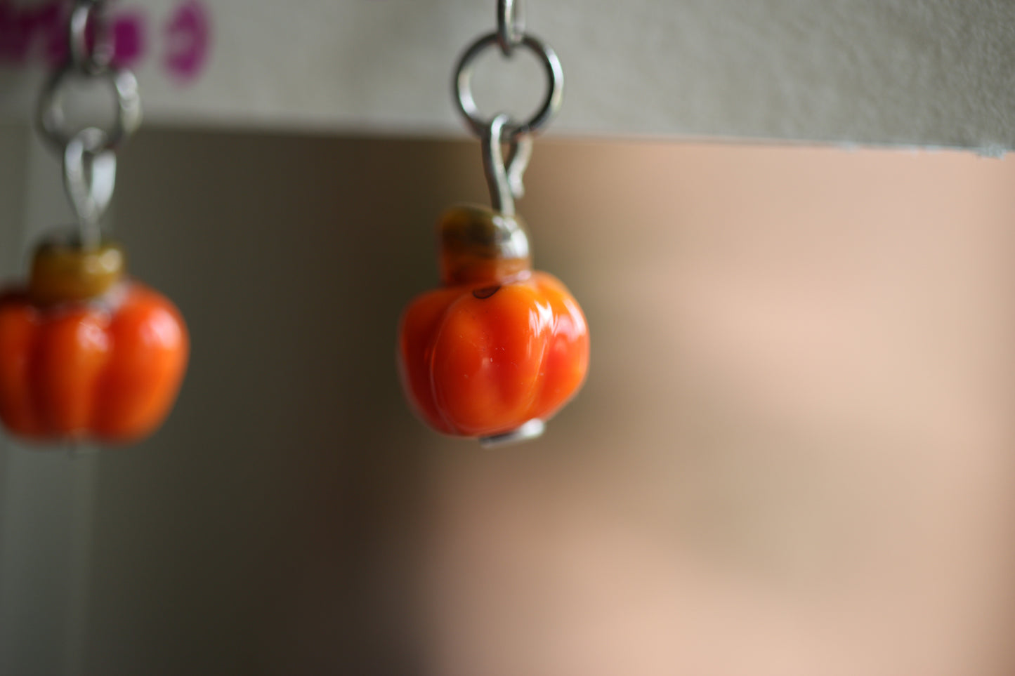 Pumpkin Earrings