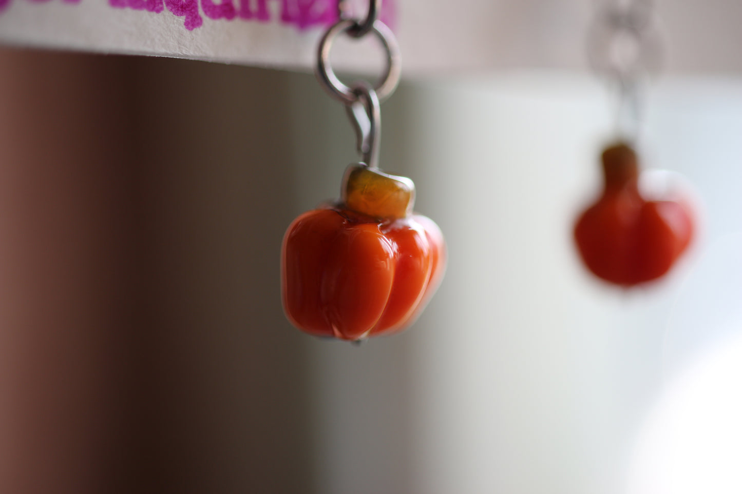 Pumpkin Earrings